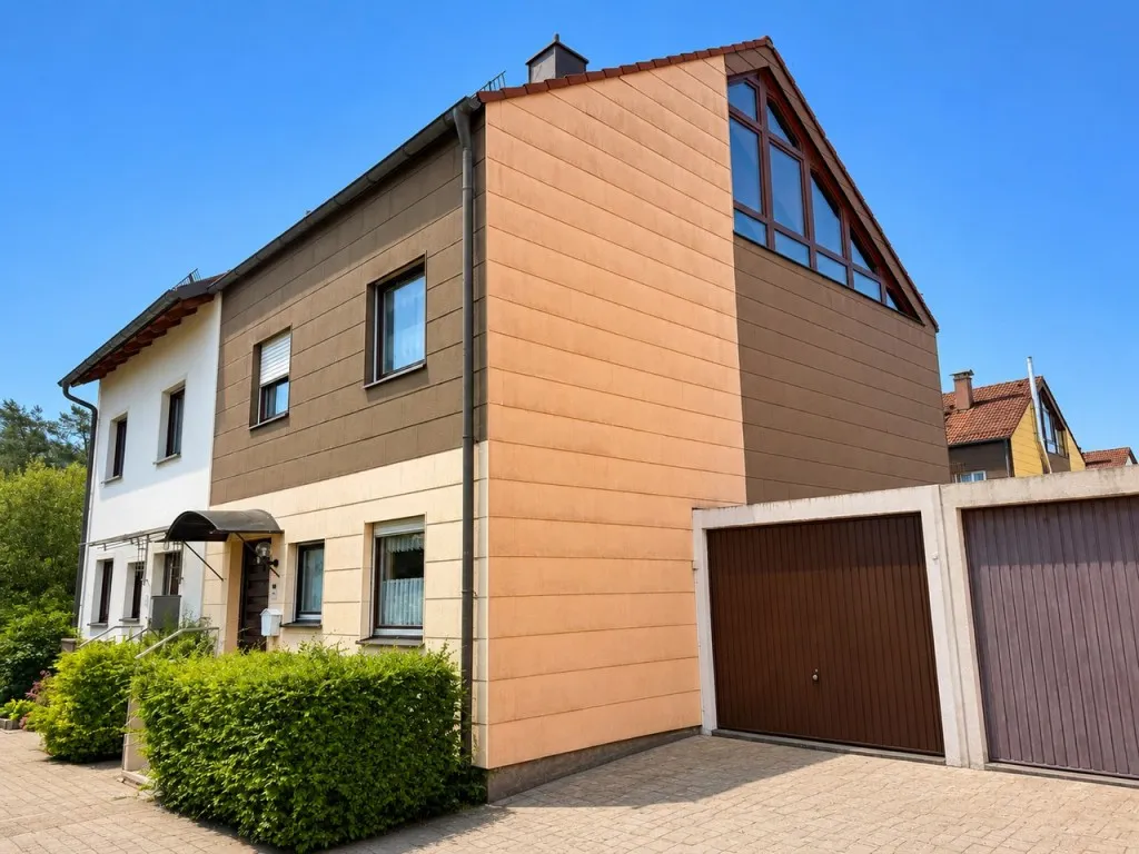 Familienfreundliche Doppelhaushälfte mit Studio, Garage und schönem Südgarten in Weiden-West – Bild 2
