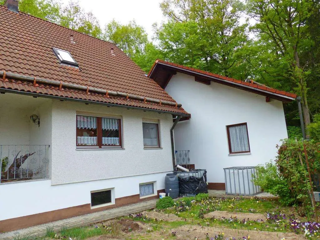 Waldrandlage geboten!! Freistehendes Wohnhaus mit separatem Waldstück und Doppelgarage – Bild 3