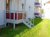 Moderne 2 Zi.-ETW in einem sanierten Bestandsgebäude im EG, nahe dem Krankenhaus - Terrasse mit Gartenanteil